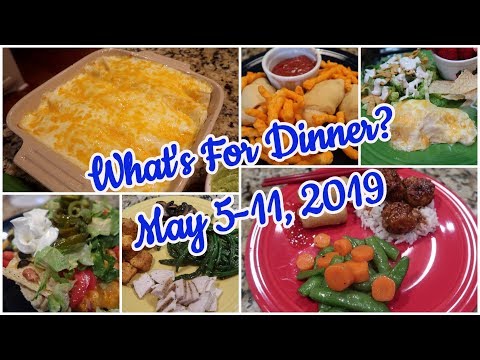 what's-for-dinner?-may-5-11,-2019-|-cooking-for-two-|-easy-meal-ideas