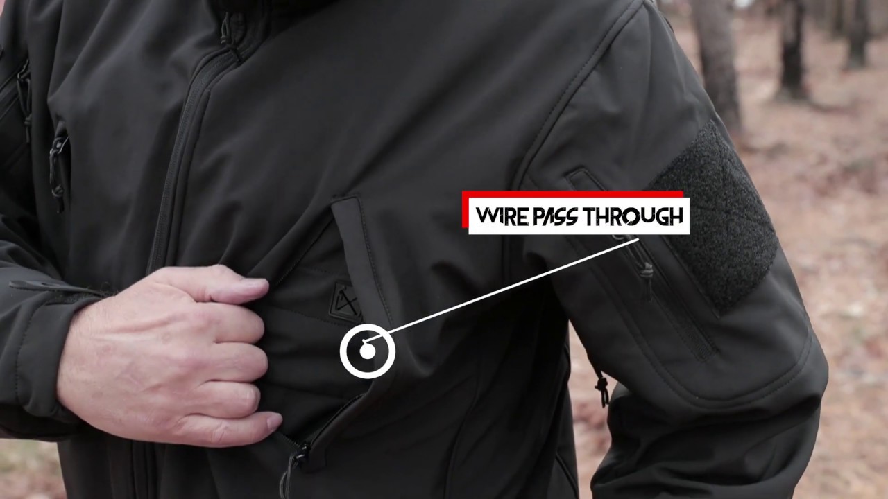 concealed carry soft shell jacket