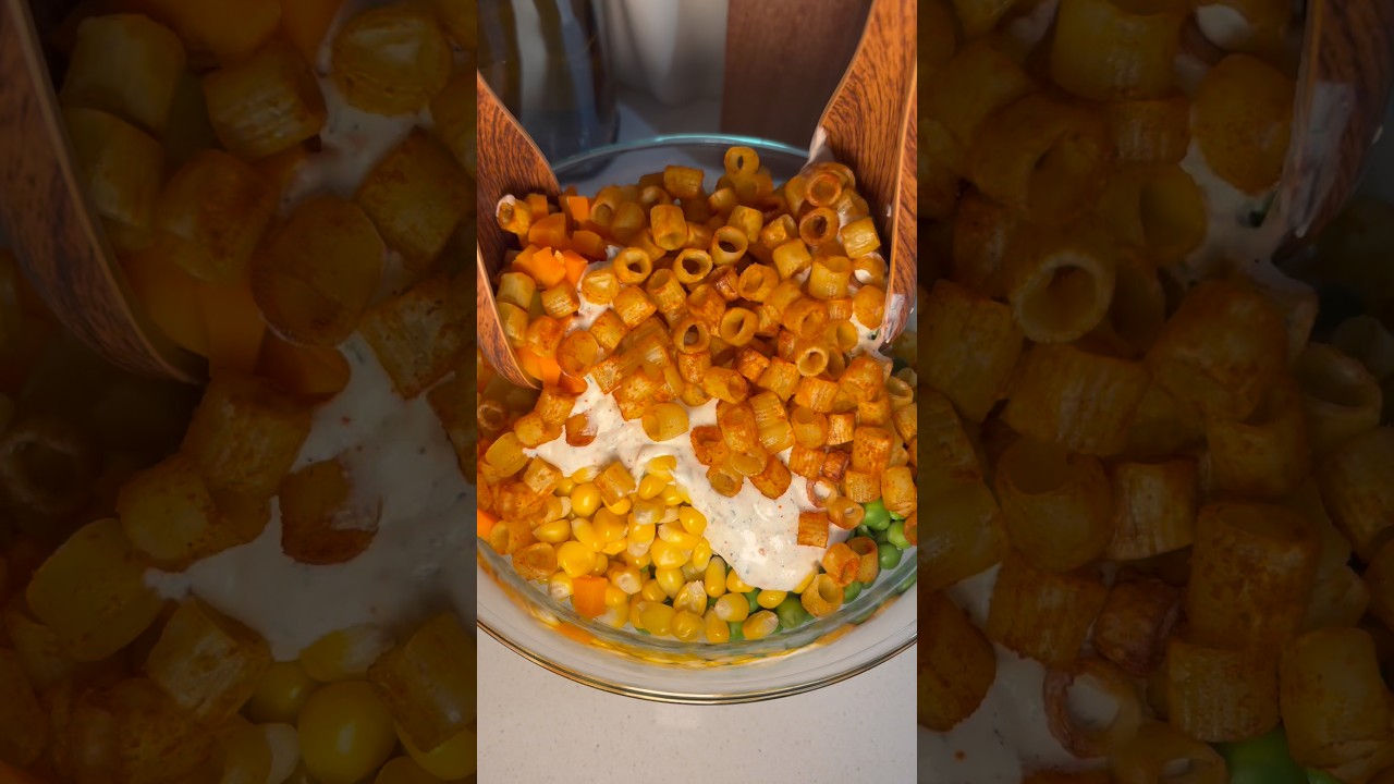 ENFES MAKARNA SALATASI #pastasaladrecipe #makarnasalatası #pratiktarifler #yemektarifleri