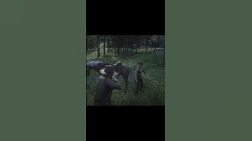 Thumbnail of Arthur Morgan Saves NPC from Murderous Horse | RDR2 Meme