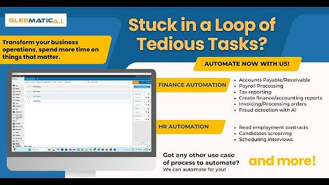 Experience Transformations in Your Business: Automate These Repetitive Tasks with Gleematic!