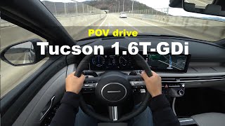 2024 Hyundai Tucson 1.6T GDi FWD POV drive