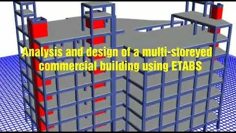 Analysis and Design of Multi-Storeyed Commercial Building using ETABS