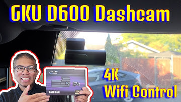 How to install GKU D600 dashcam