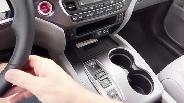 This happens when you press a wrong button on Honda