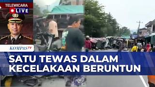 BREAKING NEWS - Truk Diduga Rem Blong Picu Kecelakaan Beruntun, Kapolrestabes Beberkan Kronologi