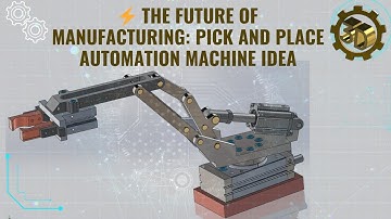 ⚡ The Future of Manufacturing: Pick and Place Automation Machine  idea