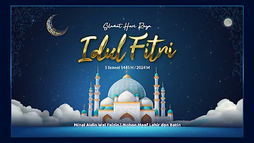 Video Intro dan Backsound Takbiran Ucapan Idul Fitri Part20