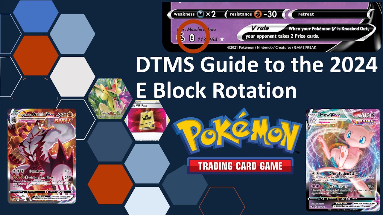 The Impact of the E Block Pokémon TCG Rotation 2024! Goodbye Mew VMAX