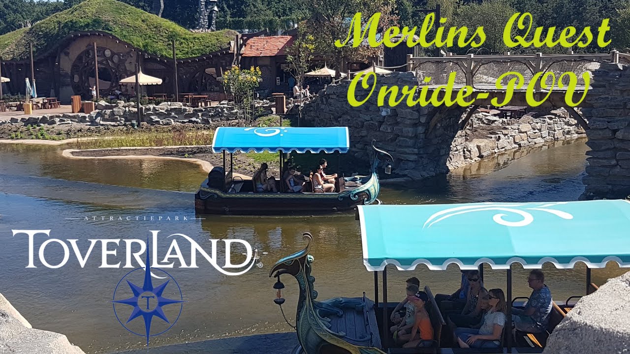 Merlins Quest @ Toverland - Onride PoV