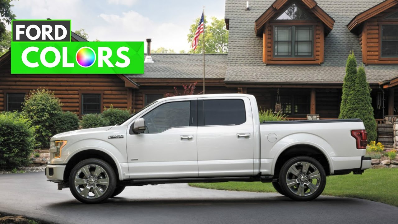 2015 Ford F150 Paint Colors - YouTube