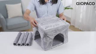 Giopaco cat tree installation
