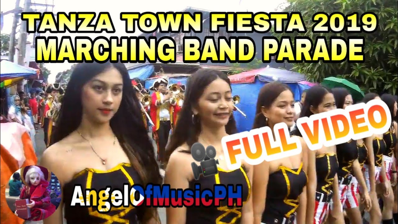TANZA TOWN FIESTA 2019  MARCHING BAND PARADE FULL VIDEO FT. ZEINAB HARAKE