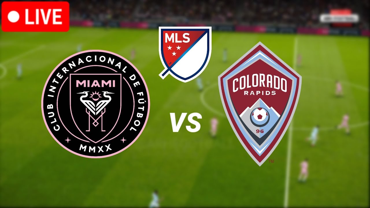LIVE🔴Inter Miami vs Colorado Rapids MLS 2024 Match Today Video Game