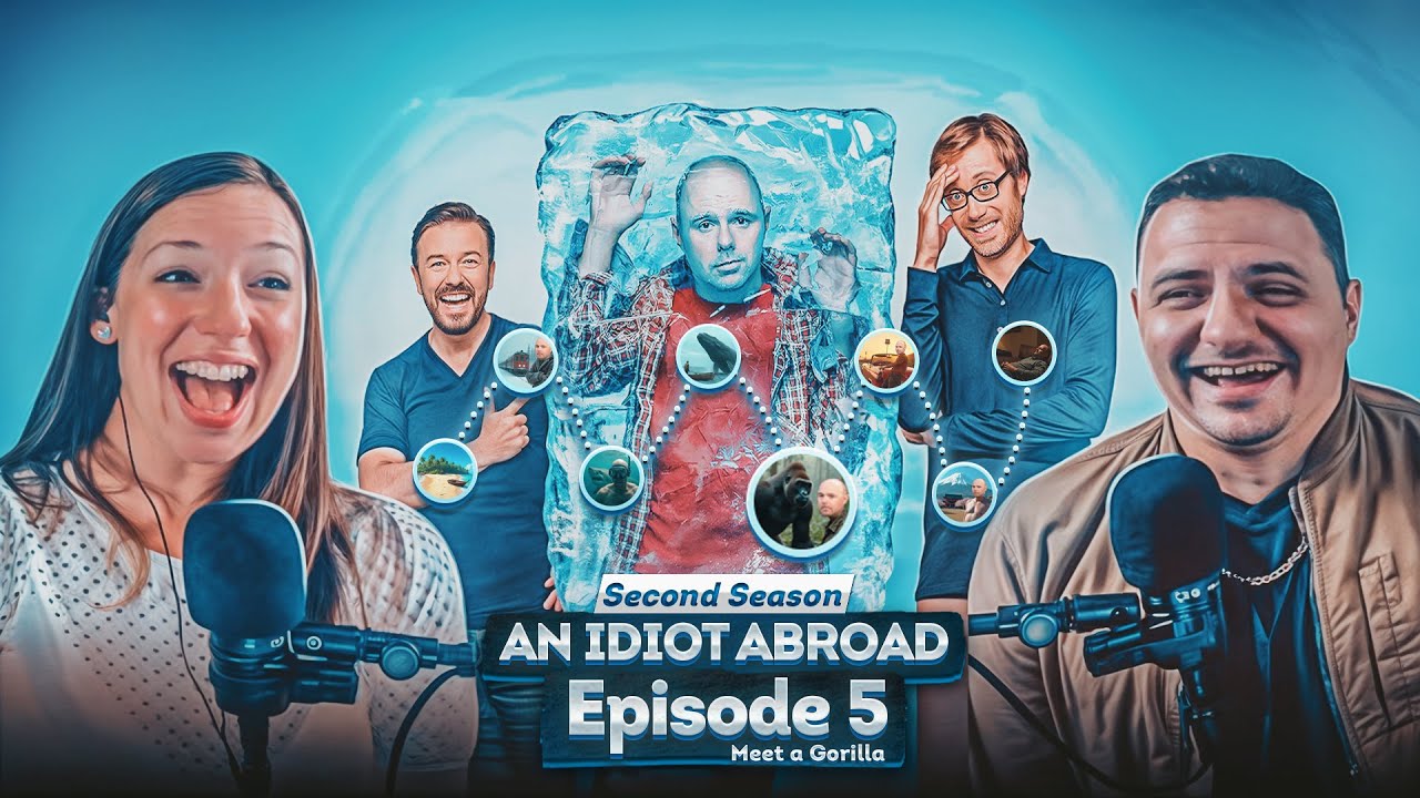 KARL MEETS A GORILLA... BUT NOT BEFORE COMPLETE CHAOS! An Idiot Abroad S2E5 | AMERICANS REACT