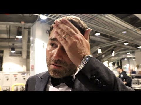 EDDIE HEARN REACTS TO ANTHONY JOSHUA'S SHOCKING STOPPAGE LOSS TO ANDY RUIZ JR / TALKS WILDER-FURY II