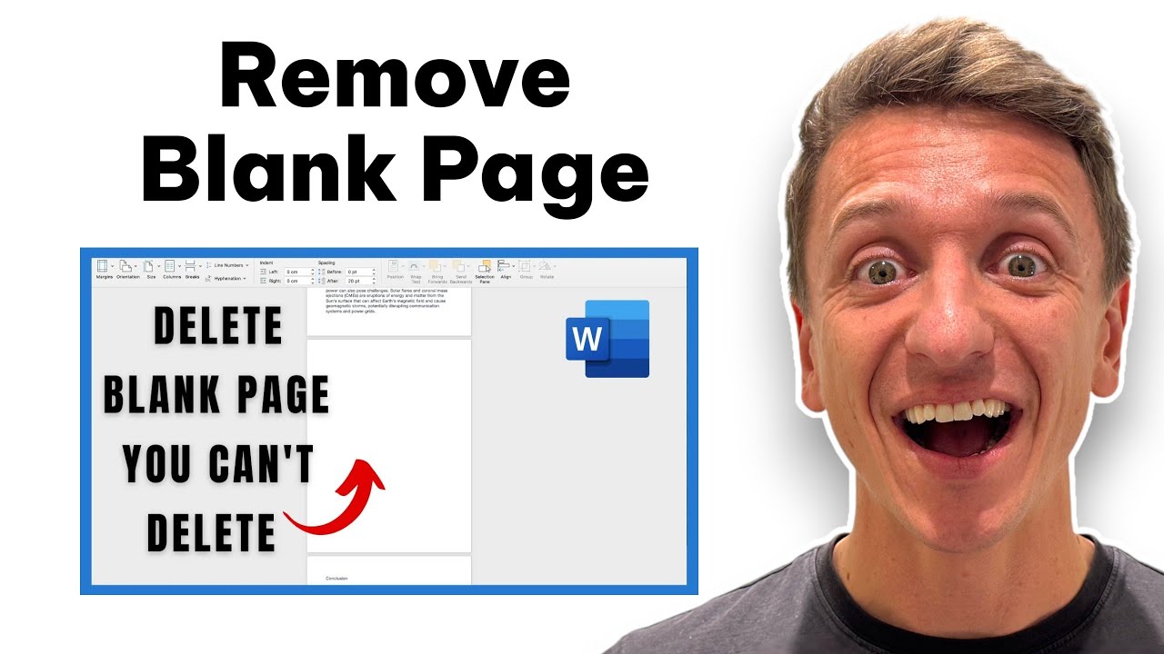 How To Remove Blank Page In Microsoft Word (Quick And Easy Guide)