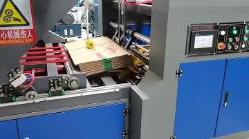 HUAYU-ZD Automatic carton box gluing stitching machine