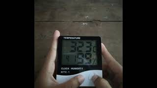 Cara Penggunaan Thermohygrometer
