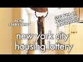 how to get INSANELY CHEAP rent in NYC // the new york city affordable housing lottery