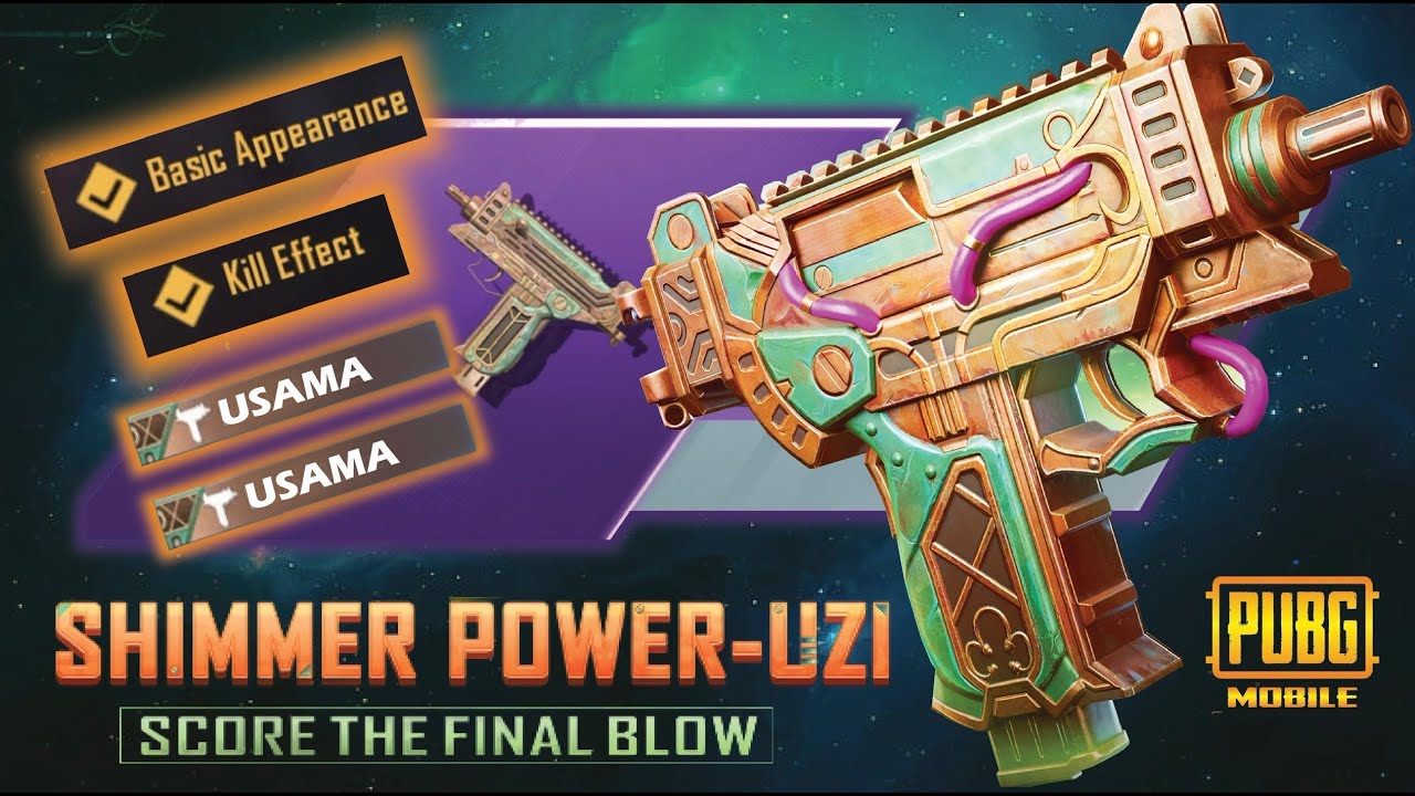 Fastest Shimmer Power UZI Crate Opening | PUBG Mobile