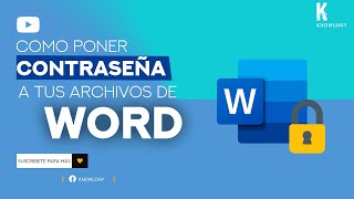 Como ponerle contraseña a tu archivo de Word | Encripta tus archivos de Word
