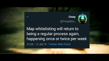 🦀🦀 Crazyblox is whitelisting maps again 🦀🦀
