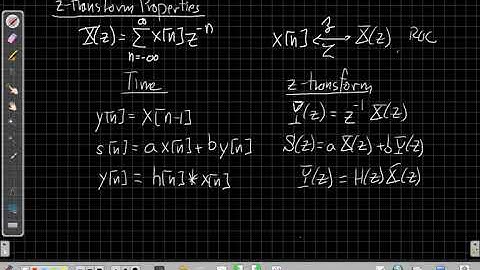 z-Transform Properties