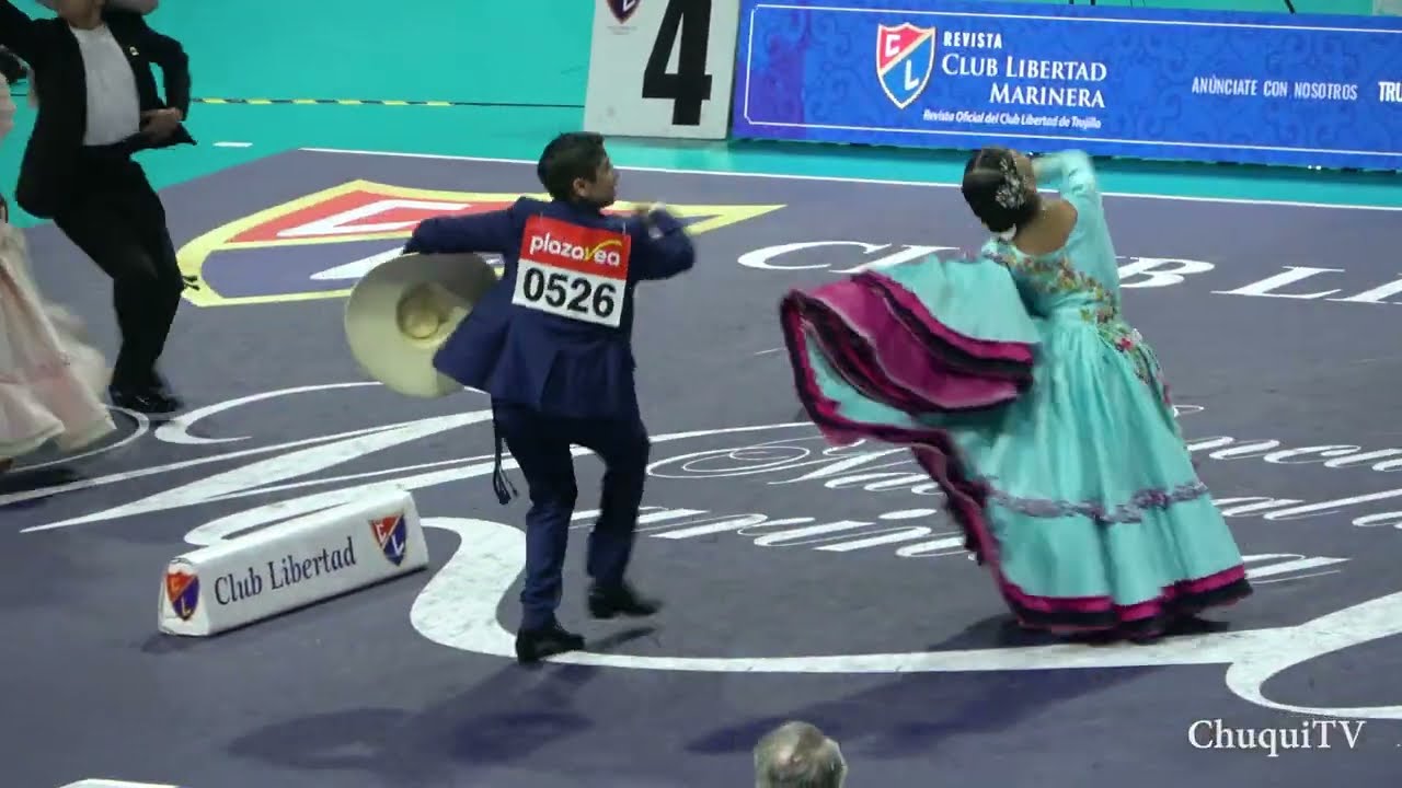 Final Final Infantil. Concurso Nacional y Mundial de Marinera 2023. Campeones Shanaida y Takeo