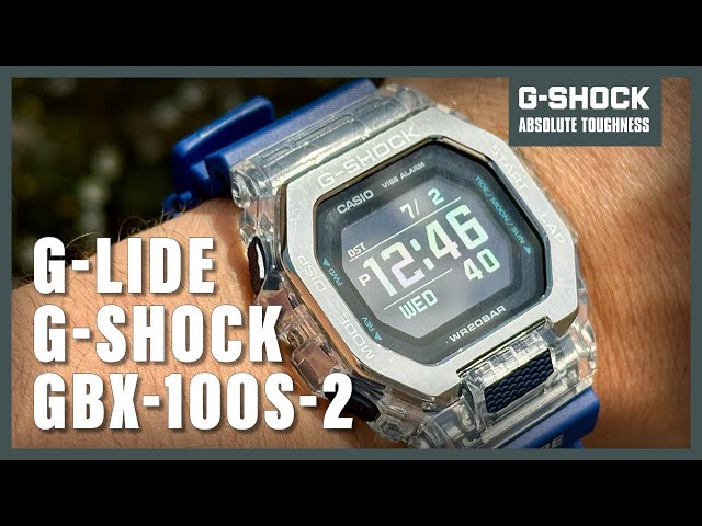 Unboxing The New Casio G-Shock GBX-100S-2 - YouTube