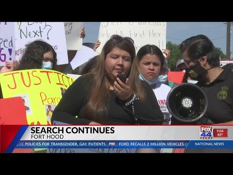 ‘We need answers’: Another peaceful protest formed as search for missing soldier continues 9 pm
