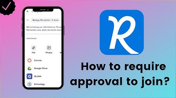 How to require approval to join a class on Remind?