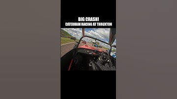 Big Caterham crash at Thruxton!