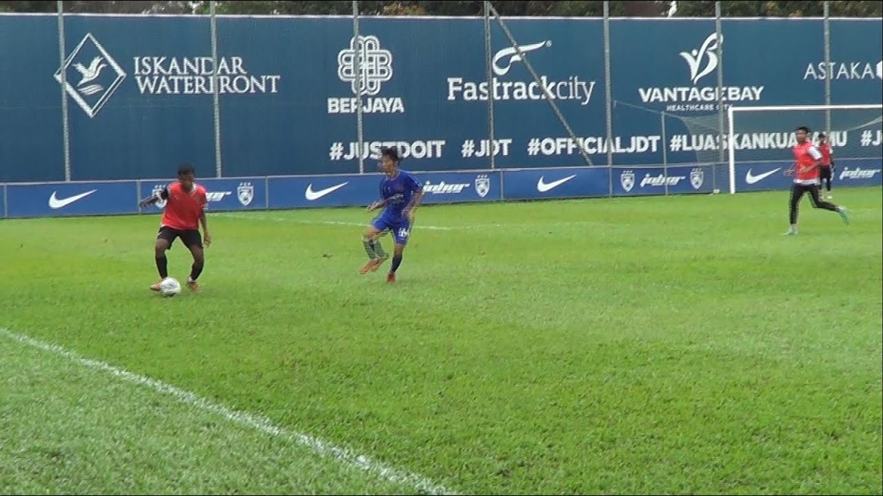 SESI PEMILIHAN KE AKADEMI JDT FC ( B13 & B14 ) - Bhgn 1