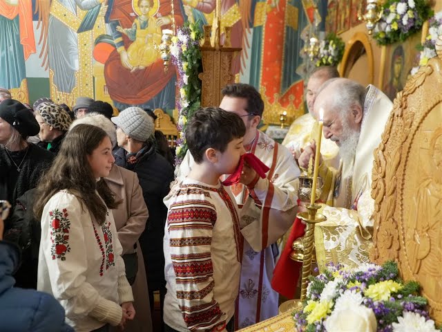 Binecuvântare arhierească la hramul Parohiei „Sfântul Cuvios Antonie cel Mare” din Galați