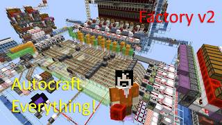 Magical Redstone Factory v2. Autocraft all your redstone components! Minecraft Java SMP v1.21.x-26.x