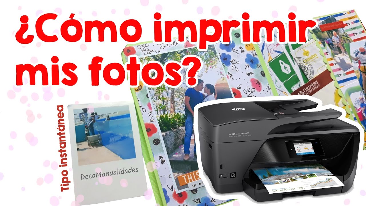 CÓMO IMPRIMIR FOTOS EN CASA? 📷🖨 ¡SACA INSTANTÁNEAS CON TU IMPRESORA! 