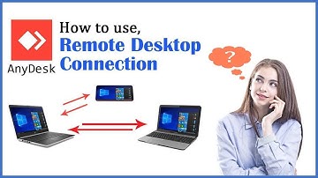 How to use AnyDesk Remote Desktop Connection app