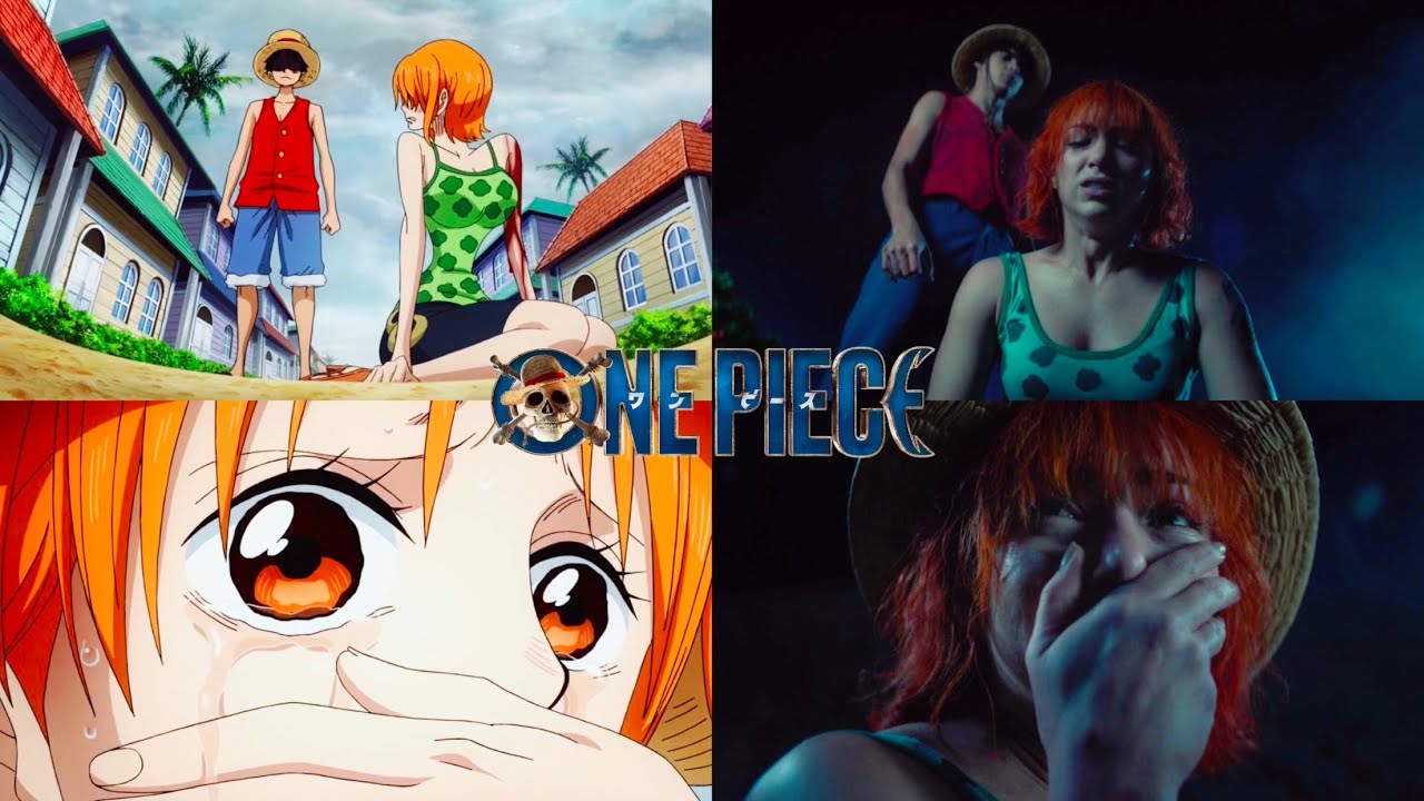 Nami, Luffy and Morgan, One Piece (Live-Action Netflix TV Series)