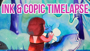 Someone Entirely New - STEVEN UNIVERSE FAN ART with Ink & Copic