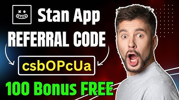 Stan app Referral Code | stan referral code | stan app me referral code kaise dale