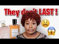 FRAGRANCES THAT SMELL AMAZING BUT HAVE POOR LONGEVITY | TheCherysTv