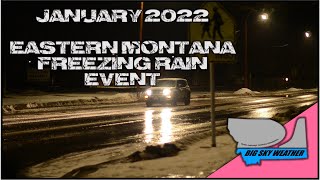 Freezing Rain Event in SE Montana