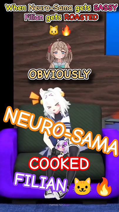 Filian 🐱 got ROASTED 🔥 by Neuro-Sama 🤖