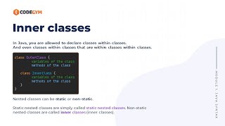 Java Inner Classes | CodeGym University Course