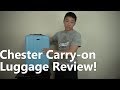 [REVIEW] - Chester Carry-On Travel Luggage Review