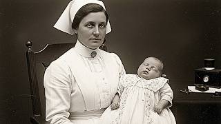 A 1904 portrait of a nurse appears serene—until you realize the child she holds hides a hidden truth