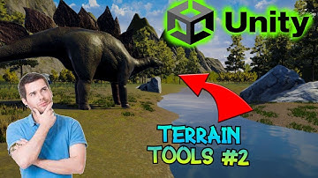 Como CREAR un TERRENO en UNITY 2023 🔥🔥🔥 Terrain tools #2 URP