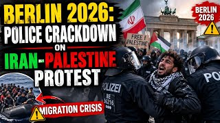 Berlin 2026: Police Crackdown on Iran-Palestine Protest | Migration Crisis
