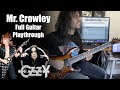 MY VERSION OF MR. CROWLEY. Full Guitar Playthrough by LUÍS KALIL